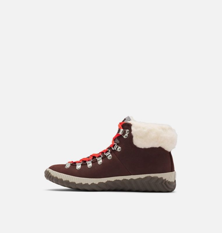 Womens Snow Boots Red - Sorel Out N About™ Plus Conquest Low - 708-QYZLER